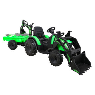 Buggy Tractor With Trailer 720-T Green