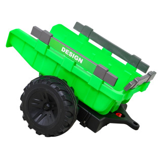 Buggy Tractor With Trailer 720-T Green