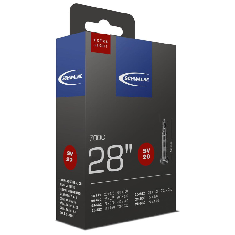 Kamera 28/27" Schwalbe SV20 ExtraLight (18/25-622)