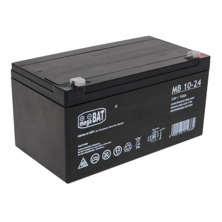 Vehicle parts battery 24V 10AH