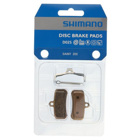 Diskinių stabdžių kaladėlės Shimano D02S Metal