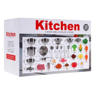 Metal Kitchen Pots + Accessories