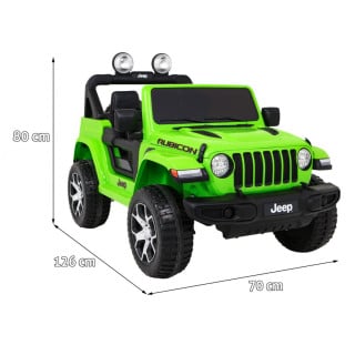 Jeep Wrangler Rubicon Green