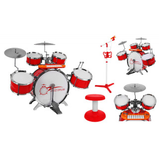 Drums, Keyboard, Microphone