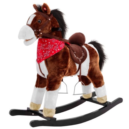 Pony Rocking Horse Dark Brown