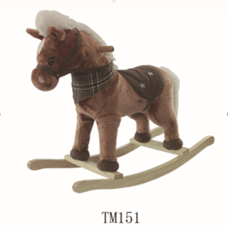 Horse Rocking Horse Bronze