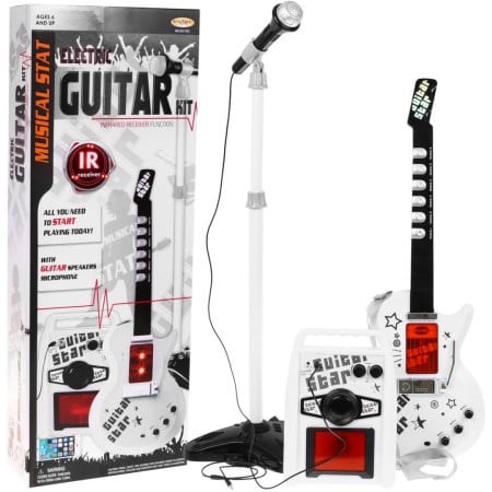 Electric Guitar Amplifier White