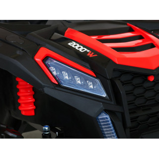 Vehicle Buggy ATV STRONG Racing Red