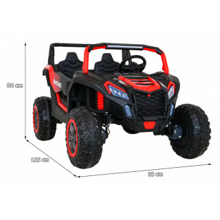 Vehicle Buggy ATV Racing 4x4 Red