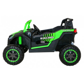 Vehicle Buggy ATV Racing 4x4 Green