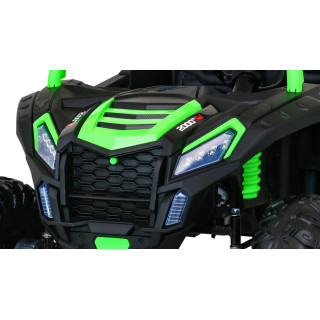 Vehicle Buggy ATV Racing 4x4 Green