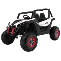 Ride on car Buggy SuperStar 4 x 4-MP4 White