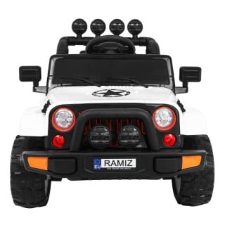 Full Time off-road vehicle 4WD White