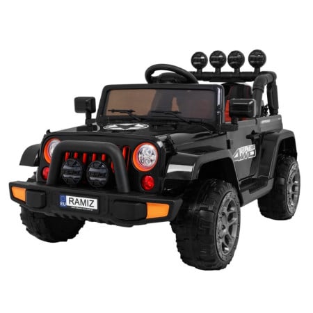 Full Time off-road vehicle 4WD Black