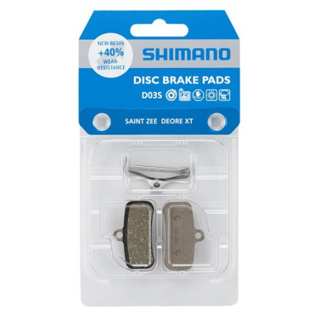 Diskinių stabdžių kaladėlės Shimano D03S Resin