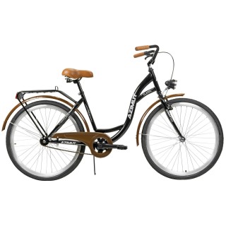 Dviratis AZIMUT Classic 26" 2023 black