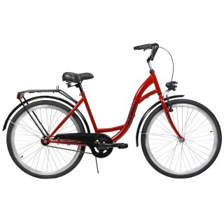 Dviratis AZIMUT Classic 26" 2023 bordo