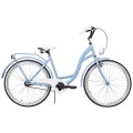 Dviratis AZIMUT City Lux 26" 2023 light blue-white