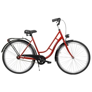 Dviratis AZIMUT Retro 28" 2023 bordo