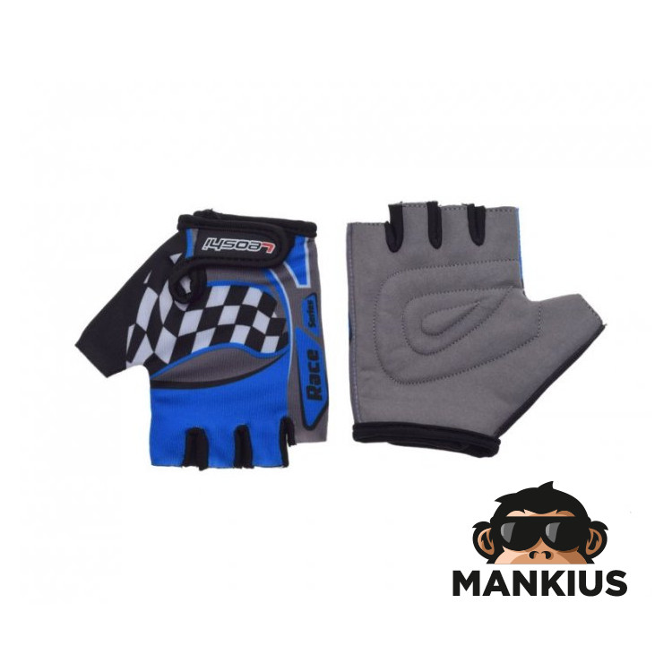 GLOVES , BICYCLE KIDS BLUE 3XS