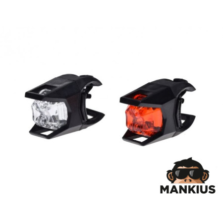 LAMP SET, FRONT & REAR LED BICYCLE