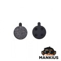 Stabdžių kaladėlės elektriniams paspirtukams 24,3mm x 18,6mm