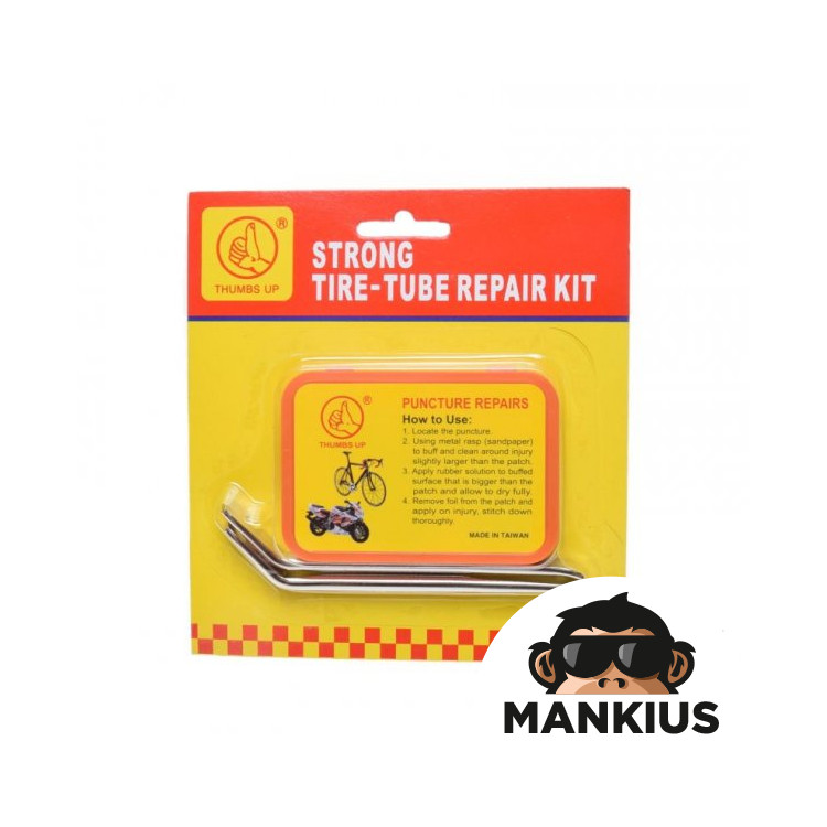 TIRE & TUBE REPAIR KIT INCL. TIRE REMOVE TOOL