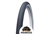 PADANGOS, DVIRAČIO 28X1,75 47-622 VRB208 BK BALTOS ŠONINĖS
