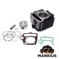 CYLINDER ASSY 120 CCM CROSS ATV ZONGSHEN LIFAN 52,40 mm 4T