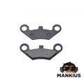 PLOKŠTŲ RINKINYS, GALINIS STABDŽIS XY250ST-9C AUTOMATINIS