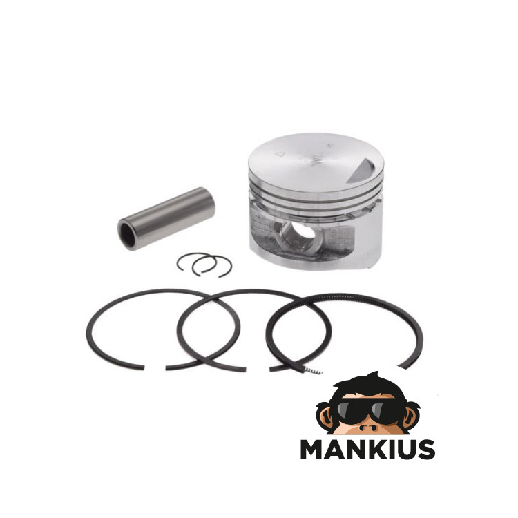 57,00/15/22 PISTON KIT 4T FOR PIAGGIO FLY 125