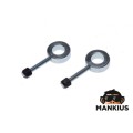 ADJUSTER, DRIVE CHAIN TENSIONER FOR DERBI SENDA SET OF 2 PCS