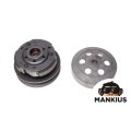 CLUTCH ASSY, HOUSING DIA. 107,4mm 4T, TGB