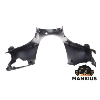 COVER, HANDLEBAR FRONT BLACK PIAGGIO ZIP