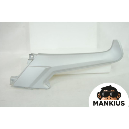 COVER, REAR LOWER SILVER RIGHT CPI GTX 50/125