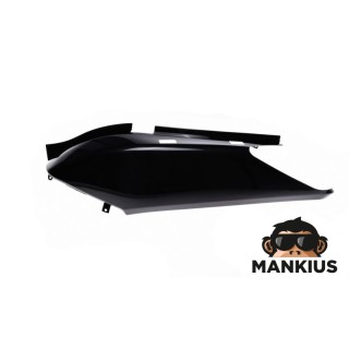 Dangtis, ŠONINĖ GALINĖ LH, JUODA YAMAHA X-MAX 125