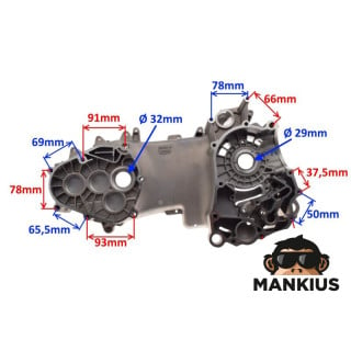 KARTERIS LH, skirtas PIAGGIO VESPA 125