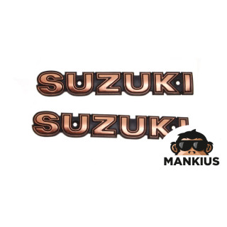 EMBLEM, FUEL TANK FOR SUZUKI GN125