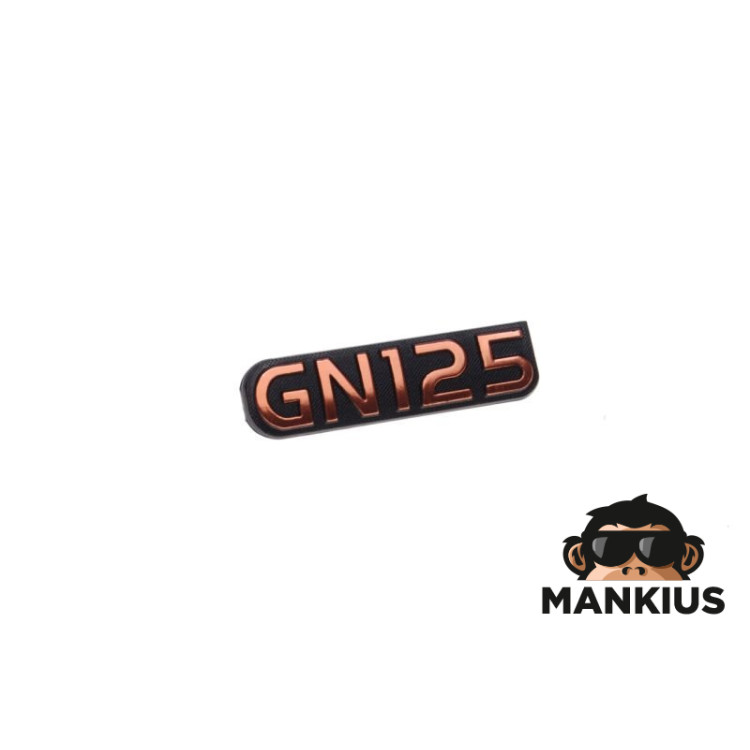 EMBLEM, SIDE COVER FOR SUZUKI GN125