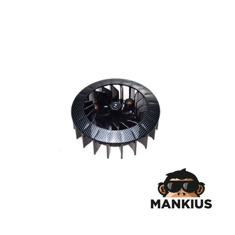 FAN, MAGNETO, CARBON-LOOK 4T