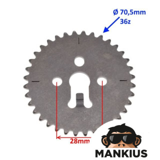 KARTURA, SKIRSNIS T 36, SKIRTAS YAMAHA YBR125