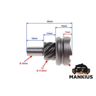 GEAR, KICK STARTER 4T HONDA DIO VER.2