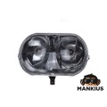 LAMP FRONT W/BULB BA20D FOR MBK OVETTO