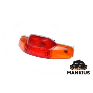 LEMPAS, uodegos raudonas lęšis, skirtas YAMAHA BWS