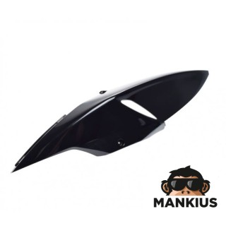 KAIRIS KĖbulo dangtelis, JUODAS, skirtas APRILIA SR50 MOTARD