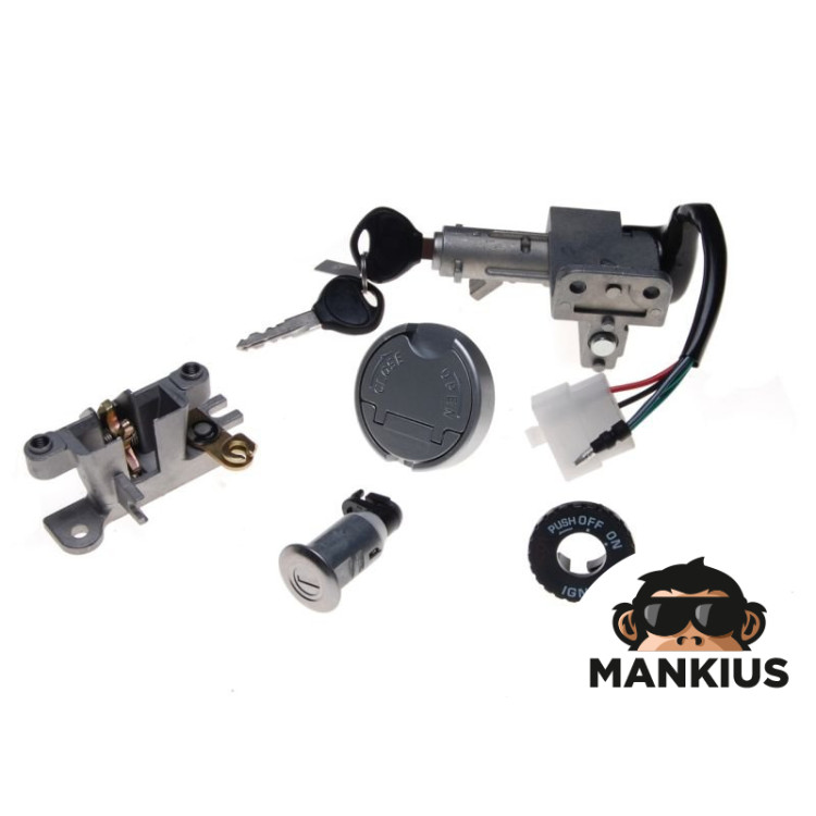 LOCK SET, MAIN SWITCH ASSY FOR KYMCO AGILITY 50