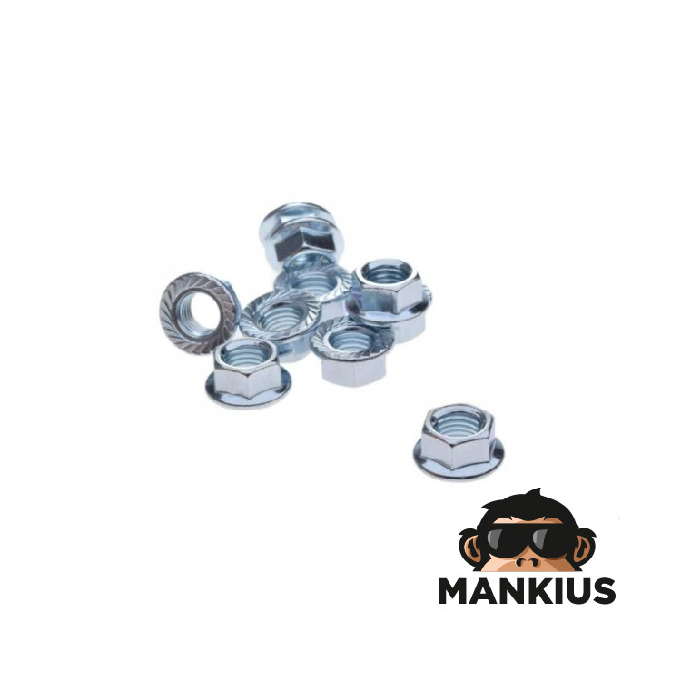 NUT, CRANKSHAFT MAGNETO 4T 10 PCS