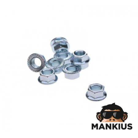 NUT, CRANKSHAFT MAGNETO 4T 10 PCS