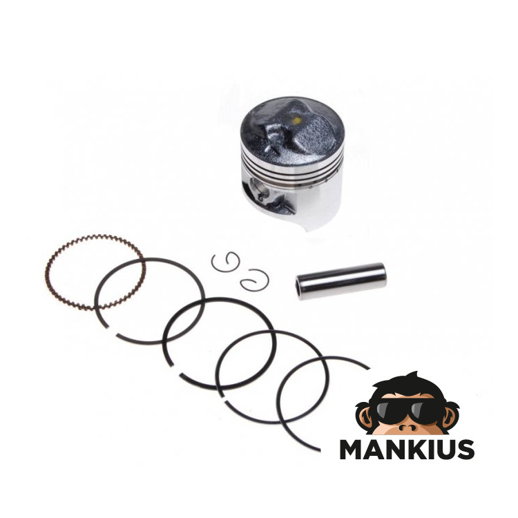 PISTON AND RING SET FOR SUZUKI GN125