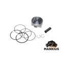 58,50 mm stūmoklio rinkinys, skirtas YAMAHA CYGNUS 125 KARŠTAI KALTYTAI